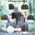 thumbnail image 4 of Uorisanigo ATV Tank Bag Motorcycle Dual Pocket Vintage American Flag ATV Saddle Storage for ATVs/UTV/Snowmobile Polyester Fabric Bag with Water/Drink Pocket, 4 of 7
