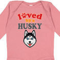 thumbnail image 4 of Inktastic Husky Dog Lover Boys or Girls Long Sleeve Baby Bodysuit, 4 of 5