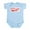 Sky Blue, variant on CafePress - Albright (Red Vintage) Infant Bodysuit - Baby Light Bodysuit, Size Newborn - 24 Months