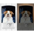 thumbnail image 2 of Starry Night English Bulldog Ceramic Night Light, 2 of 2