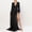 Black, variant on Skirt Skorts Women Solid Color Multi Layer High Slit Asymmetrical Maxi Skirt Tiered Mesh High Slit Flowing Ankle Length High Waist Dramatic Evening Beach Resort Party Skirts