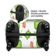thumbnail image 4 of Balery Luggage Cover Kawaii Avocado Print Suitcase Covers for Luggage Elastic Washable Suitcase Protector Fits 18-32 Inch Luggage-Large, 4 of 9