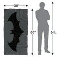 thumbnail image 6 of Batman Hush Logo Grey Officially Licensed Beach Towel 30' X 60', 6 of 6