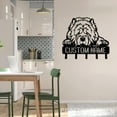 thumbnail image 5 of Craftnamesign Custom Chow Chow Dog Metal Key Holder, Puppy Decorative Key Holder, Metal Coat Rack, 5 of 5