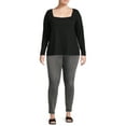 thumbnail image 3 of Terra & Sky Women's Plus Size Skinny Jeans, Regular and Petite, 3 of 5