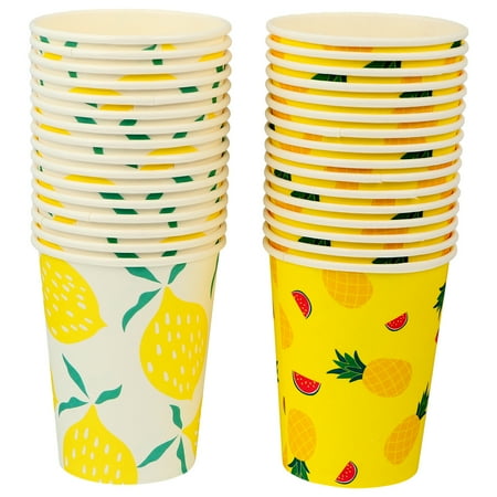 

NICEXMAS 32Pcs Disposable Beverages Cup Water Juice Tea Paper Cups for Party Use