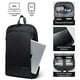 thumbnail image 2 of Mochila para portátil BANGE Slim Fit de 15,6 pulgadas con compartimentos para iPad, 2 of 6