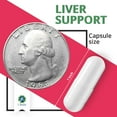 thumbnail image 5 of 1 Body Liver Cleanse & Support Supplement Milk Thistle Extract 60 Vegan Capsules, 5 of 10