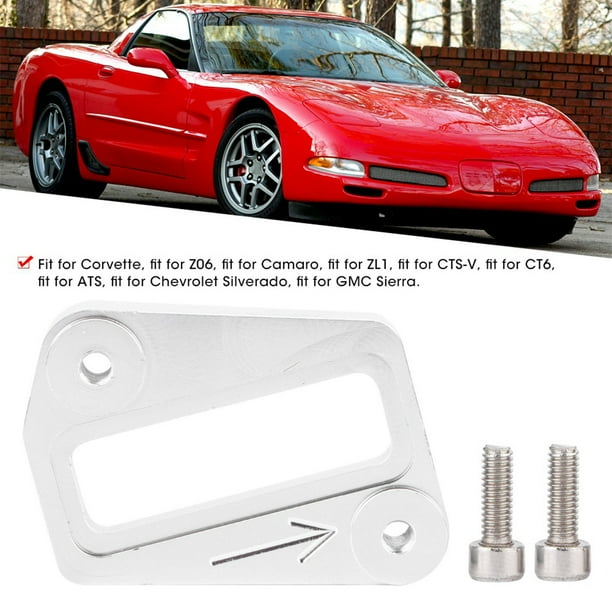Tapón De Flujo De Aire Masivo, Tapón Del Sensor MAF Fácil De Instalar Ajuste Apretado aleación De Aluminio De 45 Cm Para LS3