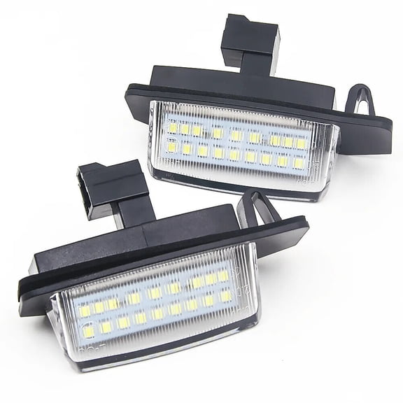 Car LED number License Plate Lights lamps For Mitsubishi OUTLANDER XL 2006-2012