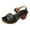 Black, variant on Mostsola Heels for Women Comfort Open Toe Slingback Sandals Fashion Buckle Summer Pumps Shoes