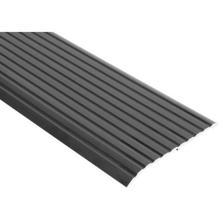 653DKB-36 Threshold, Fluted Top, 3 ft., Dark Bronze
