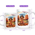 thumbnail image 4 of Thanksgiving Dachshund Pilgrim Grateful, Thankful, Blessed Fall Welcome Mug Wiener Dog Lover Gifts Idea Coffee Tea Cup - 00021, 4 of 4