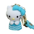 thumbnail image 5 of Lovely Kitty Keychain, Fashionable Cat Key Ring, Ideal Gift Bag Pendant-Blue, 5 of 7