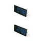 thumbnail image 3 of Cateissary Alarma Digital LED hogar electrónico pantalla grande Snooze reloj de modo de atenuación pantalla ajustable relojes de despertador Azul 2piezas Cateissary CBP195559, 3 of 6