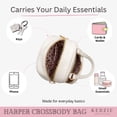 thumbnail image 5 of Kedzie Harper Multi-Pocket Crossbody Bag, Ivory (Women's), 5 of 7