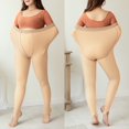 thumbnail image 1 of Talla grande Pantimedias Térmicas Forradas Gruesas Translúcidas De Lana Polainas Cálidas De Invierno Super Elástico Delgadopangjing, 1 of 4