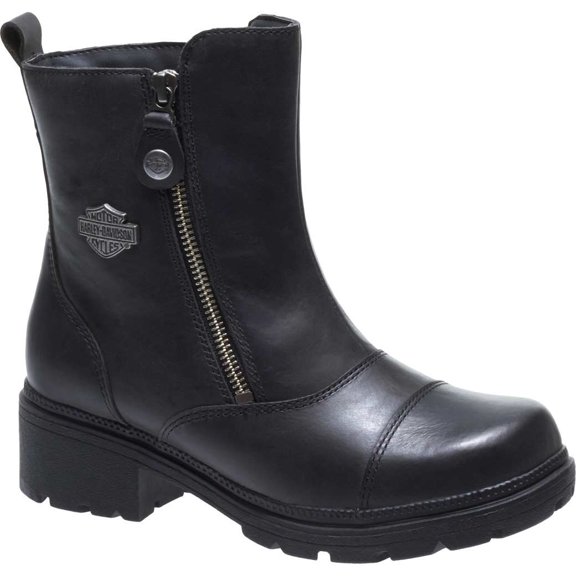 Bota casual de moto Harley-Davidson Amherst Leather para mujer