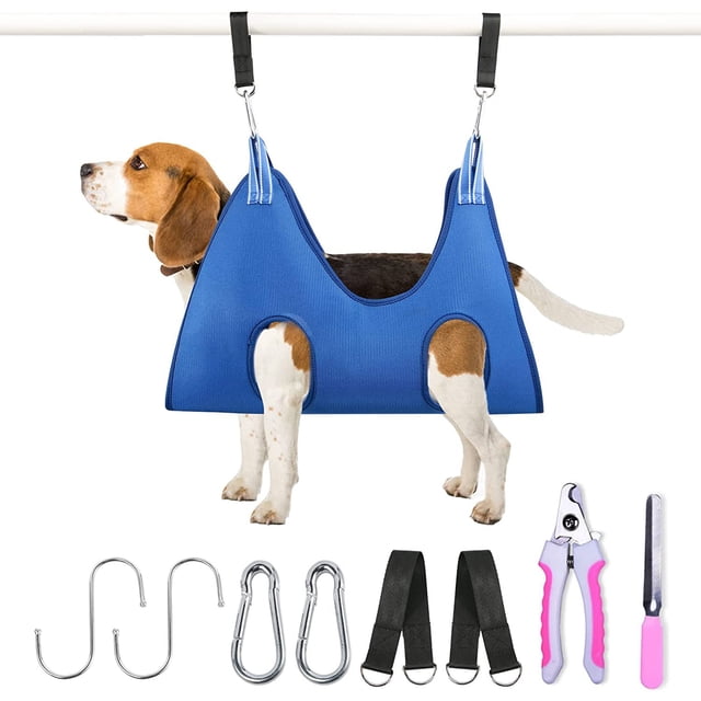 Hamaca para el aseo de perros y gatos (perros pequeños), bolsa para arnés de aseo de perros, hamaca para el aseo de perros, hamaca para el aseo de mascotas con cortapelos