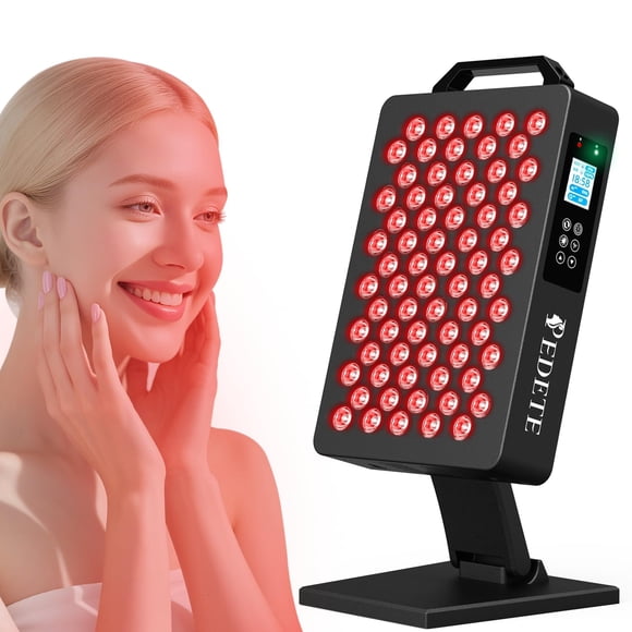 Panel de terapia de luz roja Pedete M70 con 70 perlas de doble chip