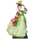 thumbnail image 1 of Adornos de muñecas geishas, ​​artesanías, estatuillas, resina coreana, creativos, folclóricos, étnicos. Colorido y Verde, 1 of 9