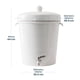 thumbnail image 5 of Purificador y Dispensador de Agua Ecofiltro Cerámica Grande 20L Blanco, 5 of 7