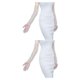 thumbnail image 2 of Jumpingount Guantes largos para mujer Decoración elegante para la mano Estilo simple Elegante Color sólido Guantes para los dedos de las señoras Verde claro 2piezas, 2 of 6
