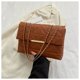thumbnail image 1 of Bolso de mano con cadena estilo bandolera para mujer, estilo nuevo de invierno 2025, con bordado de temperamento de diamante, bolso cuadrado pequeño y popular para la axila., 1 of 5