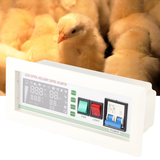Controlador automático de incubadora de temperatura y humedad controlador de temperatura de incubadora de huevos estable Sonda precisa inteligente con sensor para refrigerador ANGGREK Otros