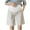 Beige Maternity Leggings, variant on Maternity Shorts with Pockets Over The Belly Casual Dressy Shorts Comfy Soft Lounge Summer Pregnancy Work Shorts