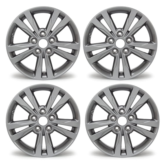 4Pcs 16 x 6.5 Inch Alloy Replacement Wheel Rim for Hyundai Elantra 2016 2017 2018
