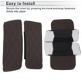 thumbnail image 7 of Car Center Console Cover with Storage Bag for BMW X5 G05 2019-2023 Dark Brown 1 Set, 7 of 7