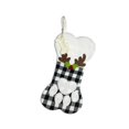 thumbnail image 2 of Cute Paw Shape Christmas Stocking For Gift Bag, Holiday Hanging Decor for Fireplace Mantel and Xmas Tree Gifts, 2 of 8