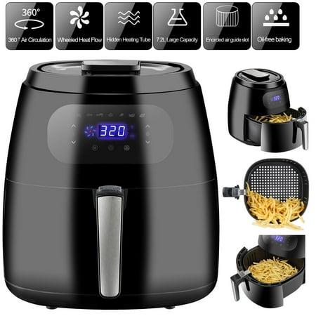 

FUTATA Large Air Fryer XXL1700W 7.6QT Oven Digital Screen Hot Air Fryer Oven Cooker With 7 Modes -Nonstick