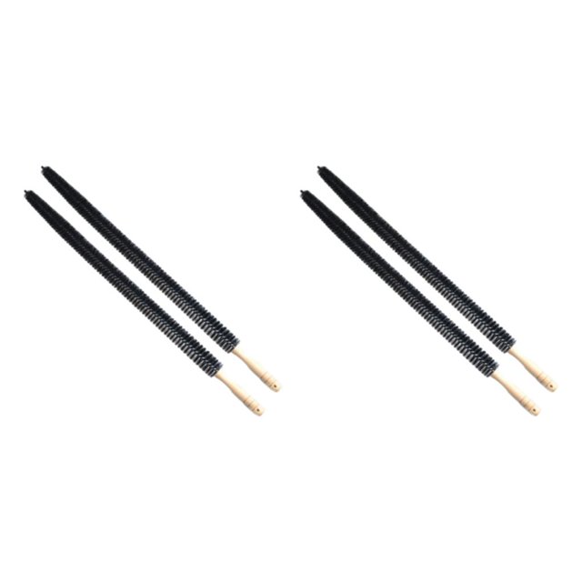 Baohd 2piece Washing Machine Cleaning Brush Improve Working Performance Bend With Any Full wool style 2Set