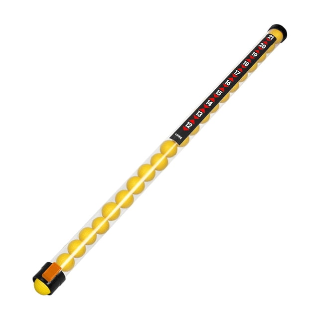 Golf Ball Retriever Ball Shagger con 23 bolas para práctica de entrenamiento al aire libre Negro
