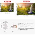 thumbnail image 3 of FREEAMG Waterfall 1000 Piece Jigsaw Puzzle, Wall Artwork Puzzle Games for Adults Teens 29.5" L X 19.7" W, 3 of 7