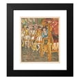 thumbnail image 2 of Walter Crane 15x17 Black Modern Framed Museum Art Print Titled - Beauty and the Beast Pl. 11 (1896), 2 of 5