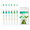 Green Frog, variant on ROSYMENG 0.5-2mm Acrylic Soft Plastic Tip Painting Pens for Sketching, 6-Count