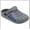 2-Gray/Navy, variant on VONMAY Girls Boys Clogs Unisex Kids Sandals Shoes Summer Slippers Beach Pool Toddler Clogs