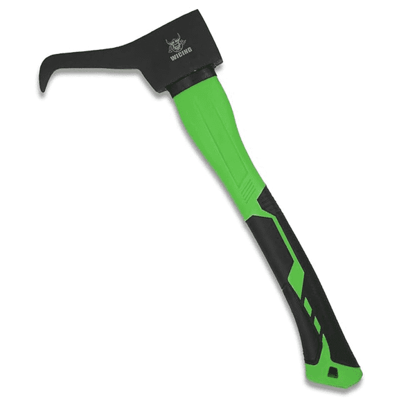 WICING 15" Hookaroon Pickaroon Tool with Forged Steel Head and Anti-Slip Shock-Reducing Grip
