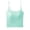 czb# Mint Green235, variant on Bras For Women Backless Scoop Neck Solid Color Wireless Seamless Crop Top Support Cross Strappy Athletic Yoga Workout Tank Tshirt Everyday Bras,Mint Green,M