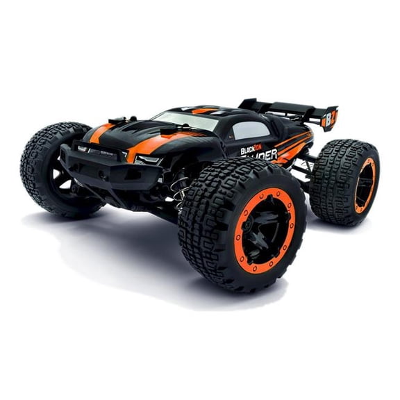 BlackZon BZN540216 Slyder ST Turbo 1- 16 Scale 4WD 2S Brushless Stadium Model Truck, Orange
