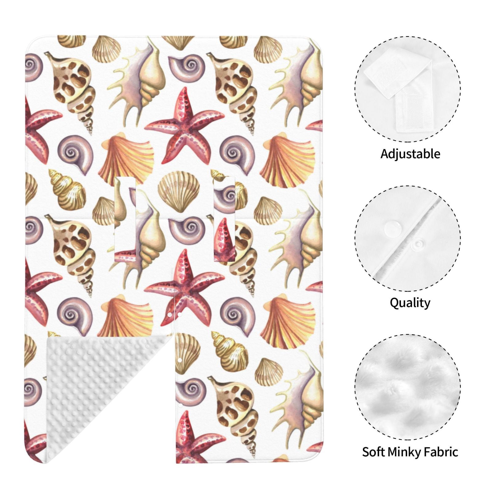 Car Seat Cover Baby - Conch Shell No.J921 Breathable Infant Car Seat Cover for Baby Carseat, Lightweight Comfort Baby Essentials Must Haves Newborn Stuff for Girl Boy