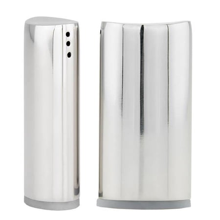 Old Dutch Stainless Steel Oval Salt & Pepper Shaker Set