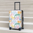 thumbnail image 3 of Wukai Zebra Colourful Elastic Luggage Cover: Personalized Protection for Your Suitcase - Fits 19~29-inch, Washable & Durable Travel Companion-Small, 3 of 8