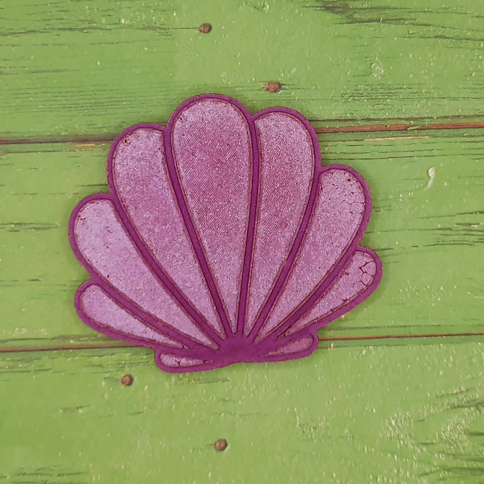seashell silicone freshie mold