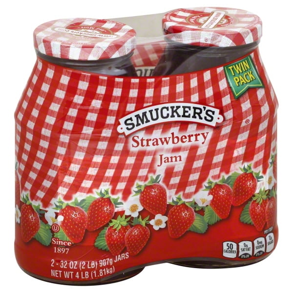 JM Smucker Smuckers Jam, 2 ea