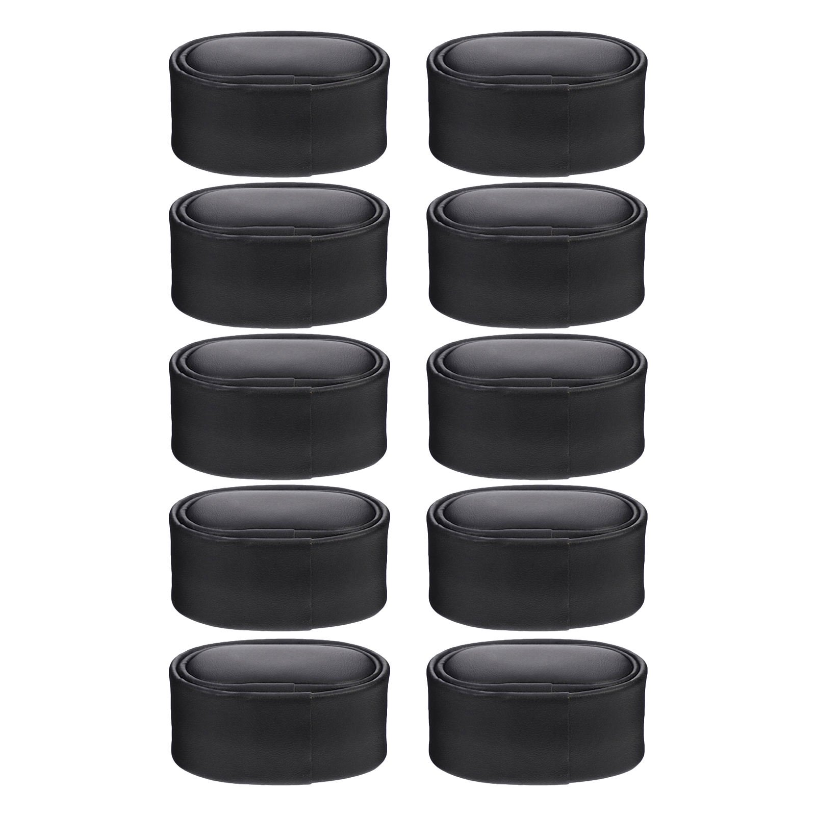 ELAYARD Black PU Watch Winder Cushion Soft Storage for Watch Case 10Pcs