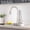 Brushed Nickel, variant on Cfowner Single Handle Pull Down Kitchen Sink Faucet, Commercial Faucets for Bar Home, 360°Swivel Spout